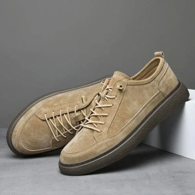 Sebastien – Suede Low-Top Sneakers with Rubber Sole